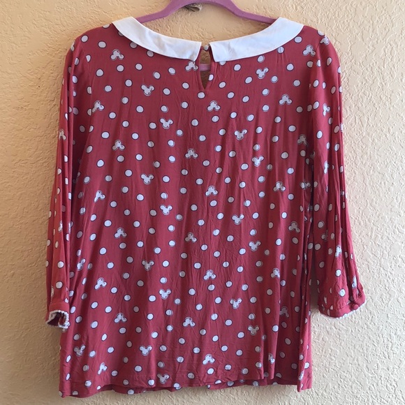 NWT Lauren Conrad Mickey Blouse - Picture 4 of 6